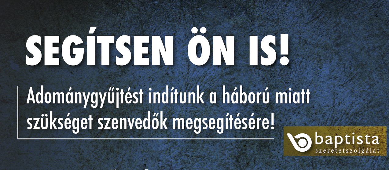 Várjuk adományikat!