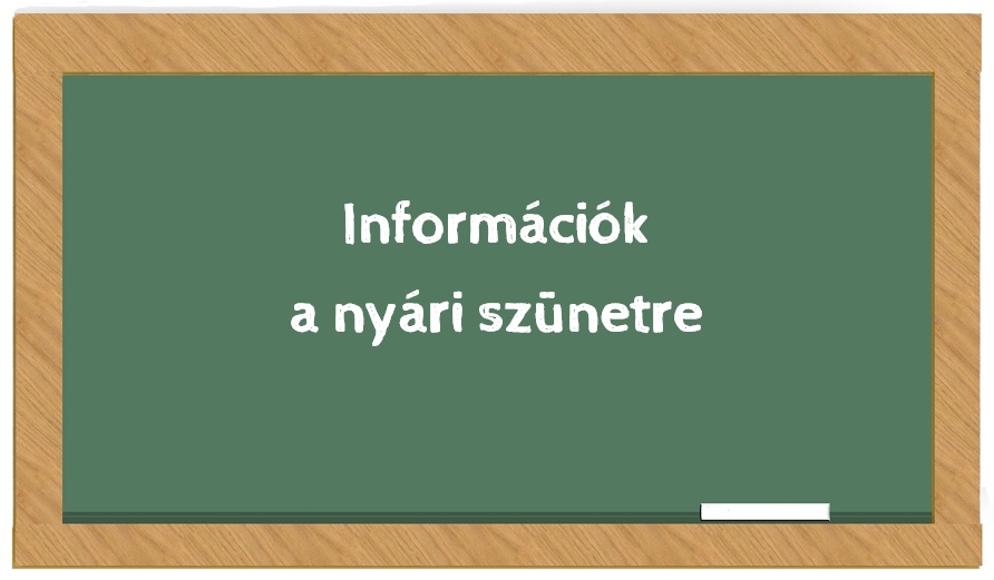 Nyári ügyintézés, javítóvizsgák