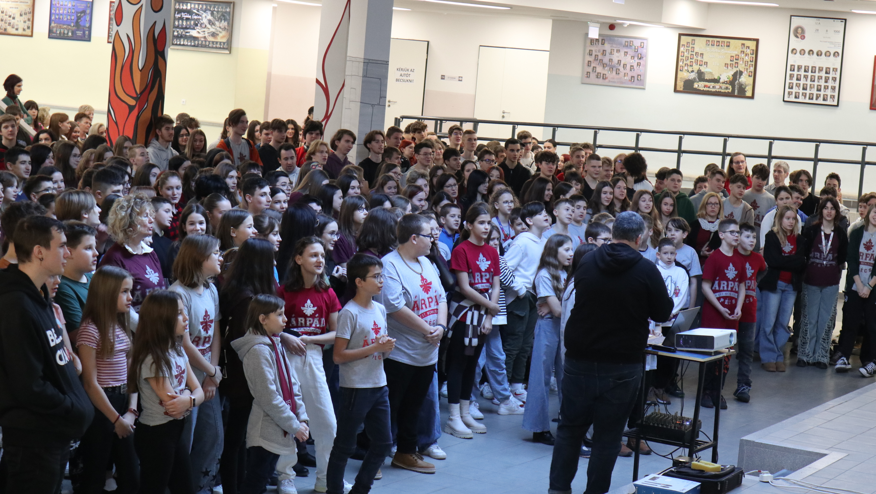 Közösen szavaltunk a magyar kultúra napján