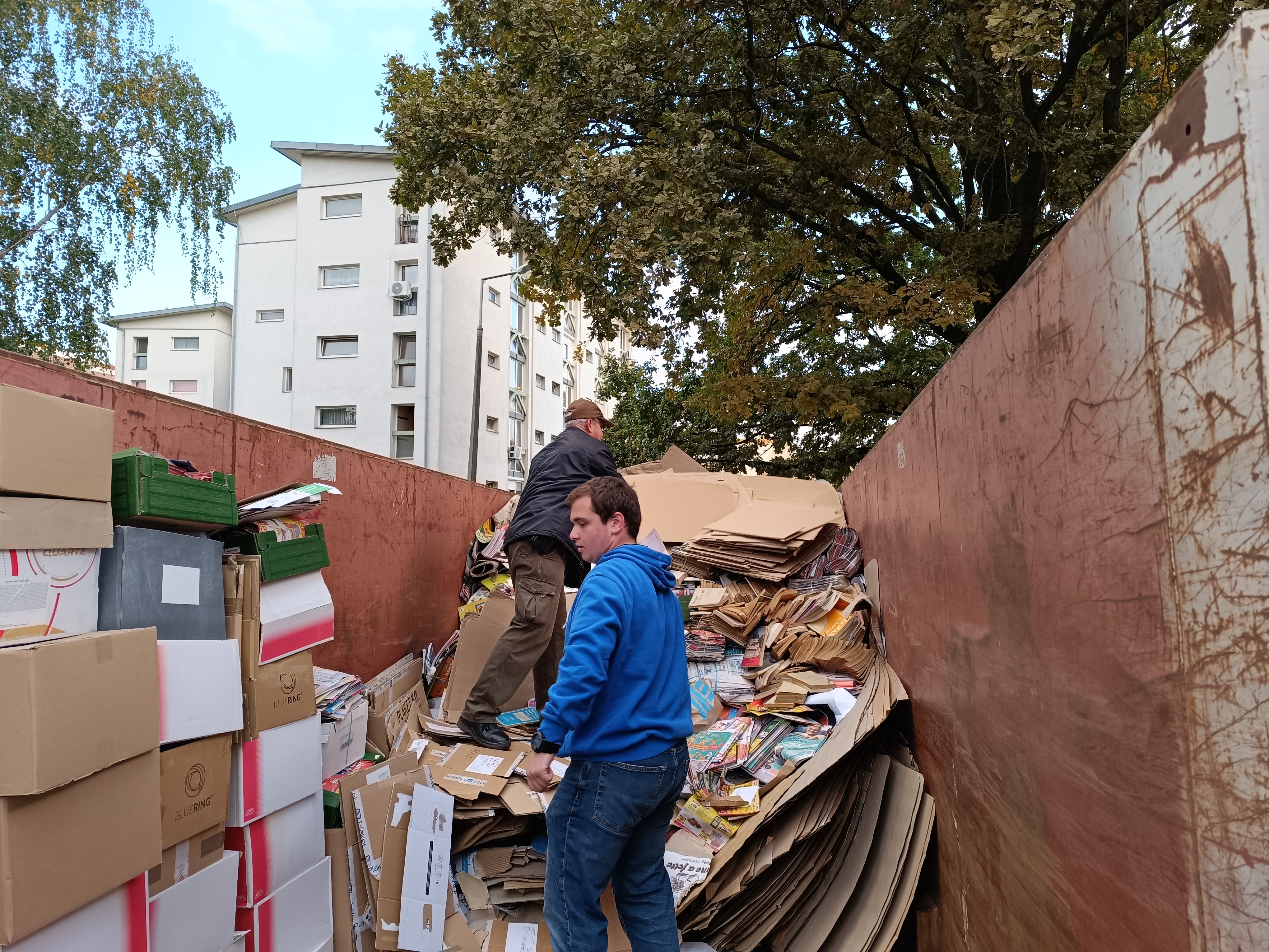 Őszi papírgyűjtés