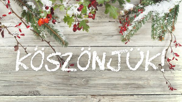 Köszönjük a támogatást!