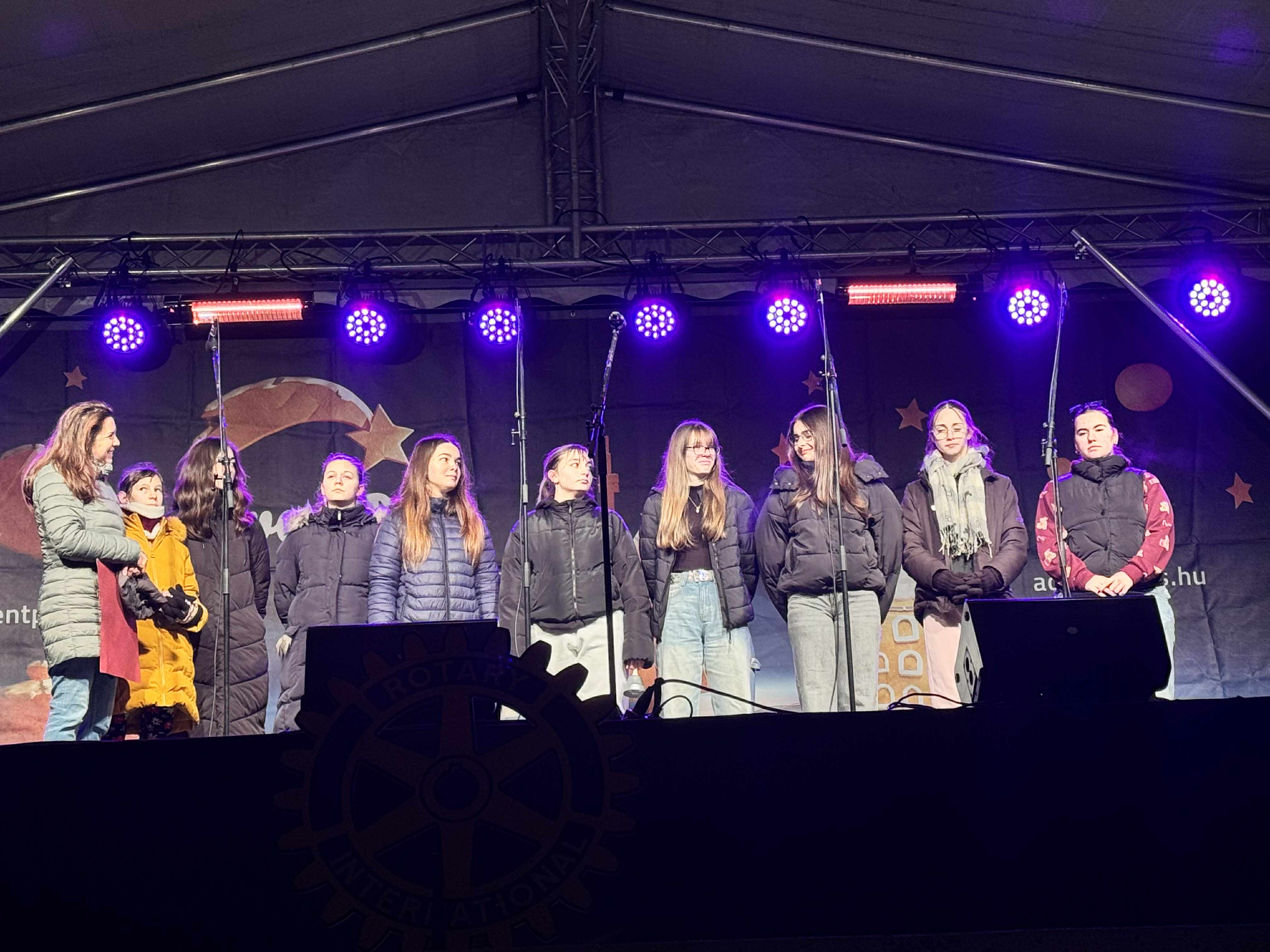 A Rotary Club elismerésében részesült