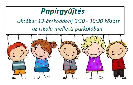 Októberi papírgyűjtés